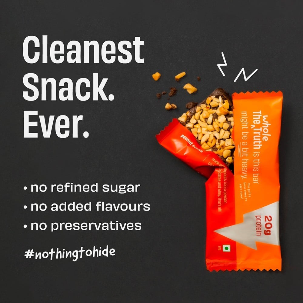The Whole Truth 20 g Protein Bar - Peanut Cocoa