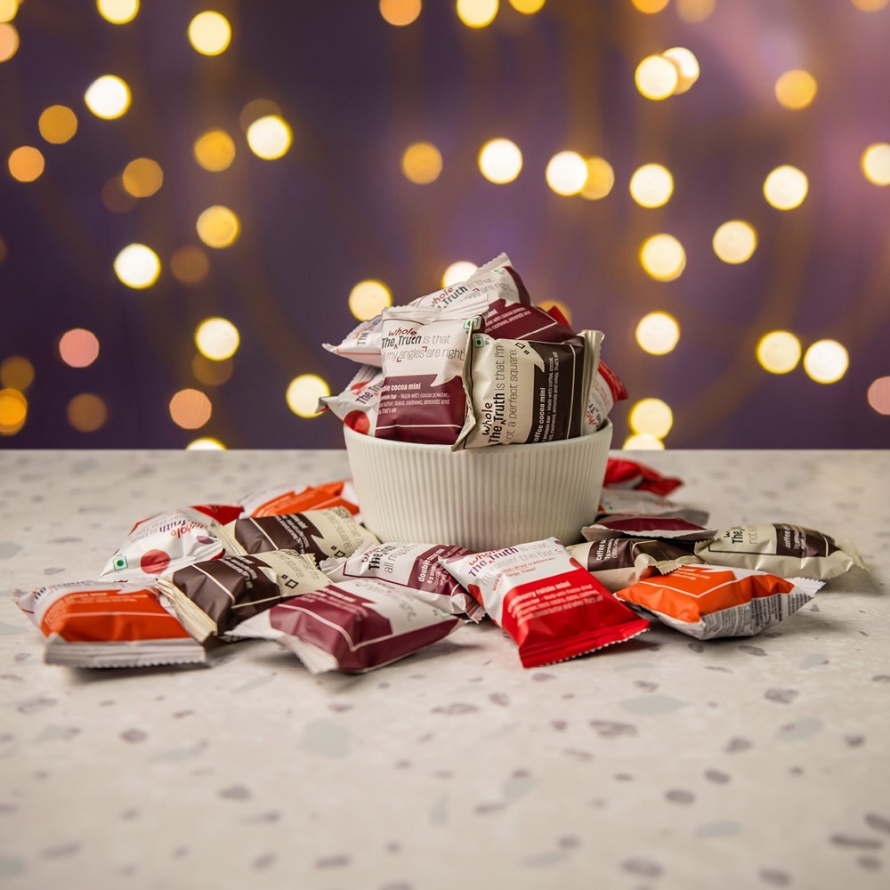 The Whole Truth Assorted Mini Protein Bar Pack (Date Sweetened)