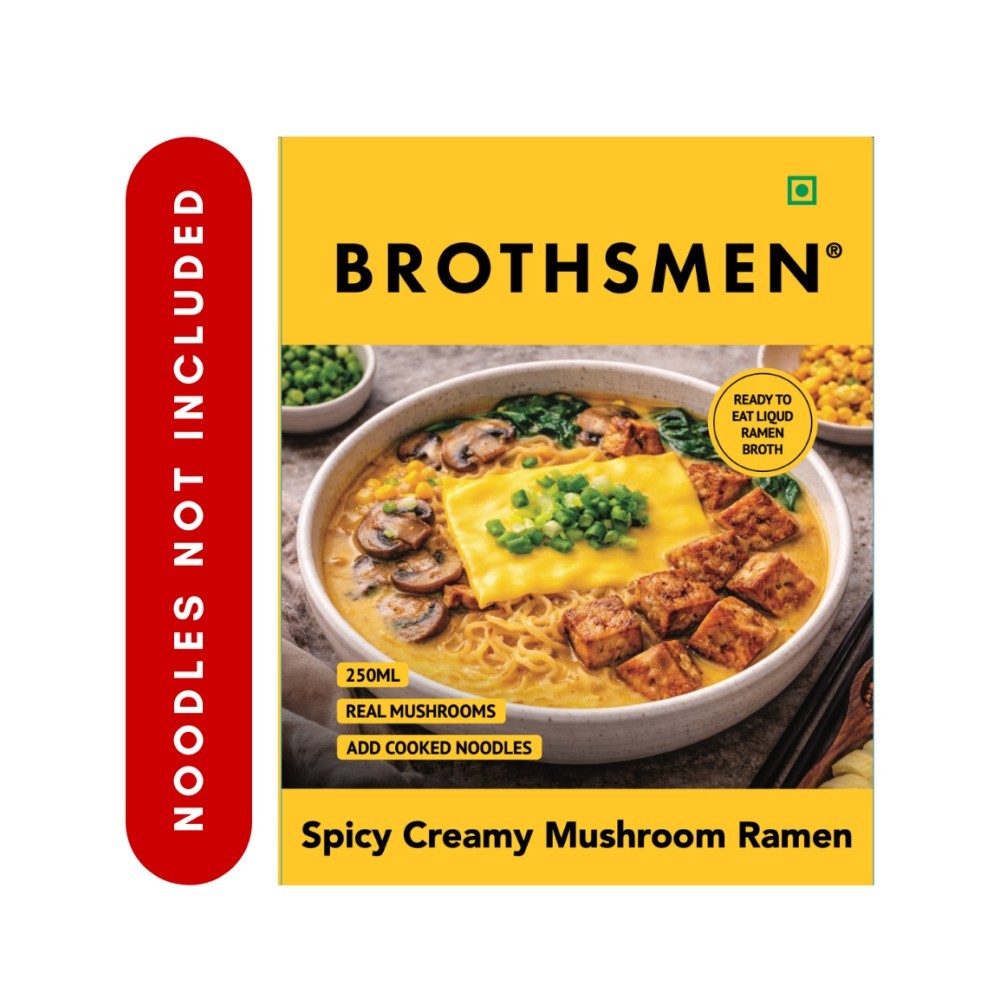 Brothsmen Spicy Creamy Mushroom Ready to Eat Ramen Broth