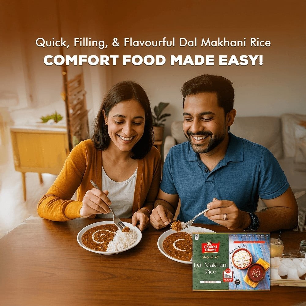 Chokhi Dhani Ready to Eat Dal Makhani Rice Combo Meal