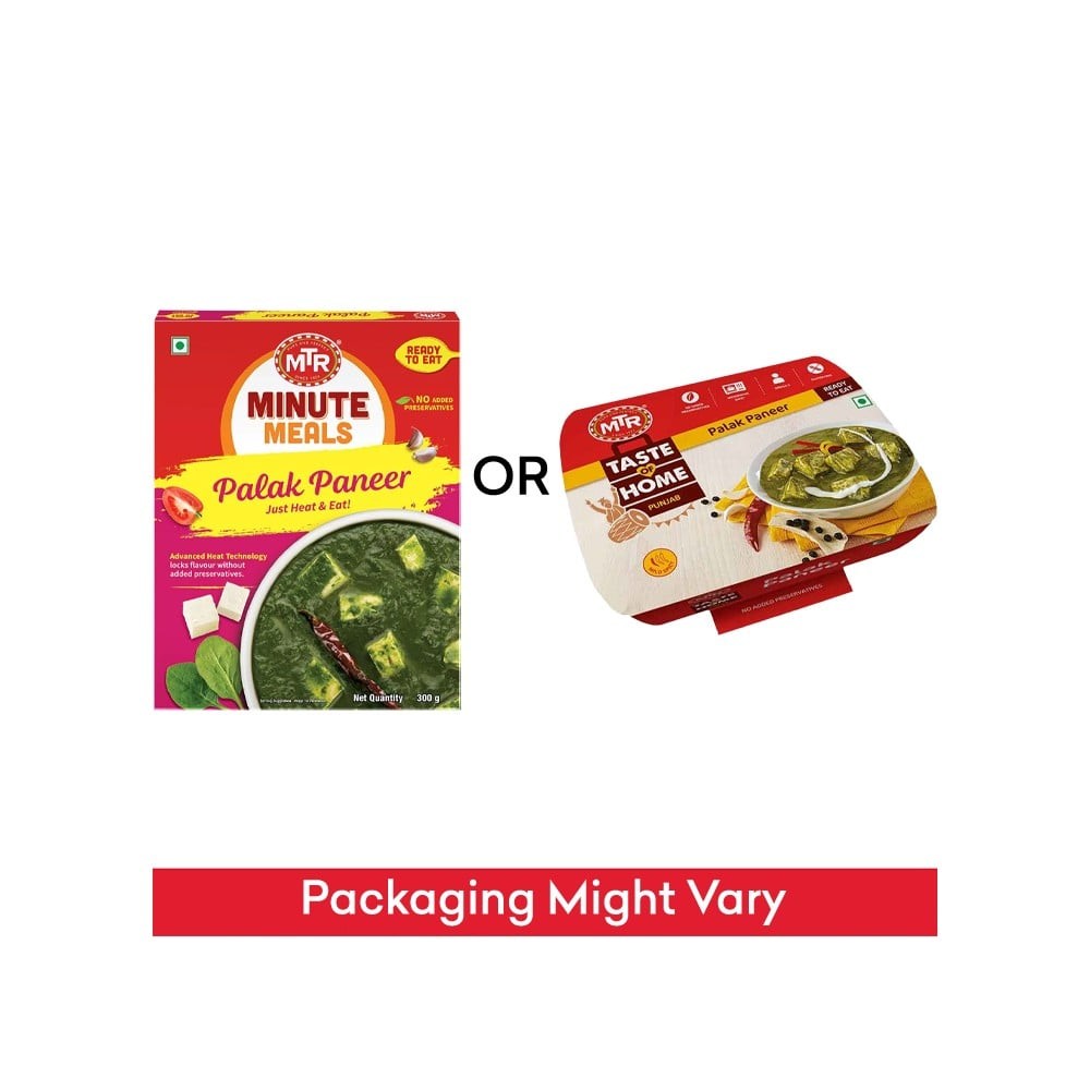 MTR Palak Paneer Ready to Eat