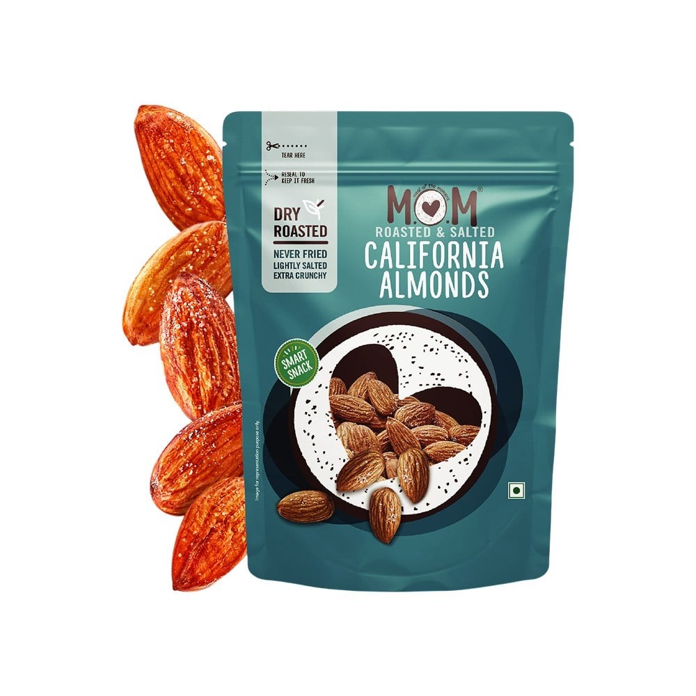 MOM California Flavoured Almonds (Roasted & Salted)