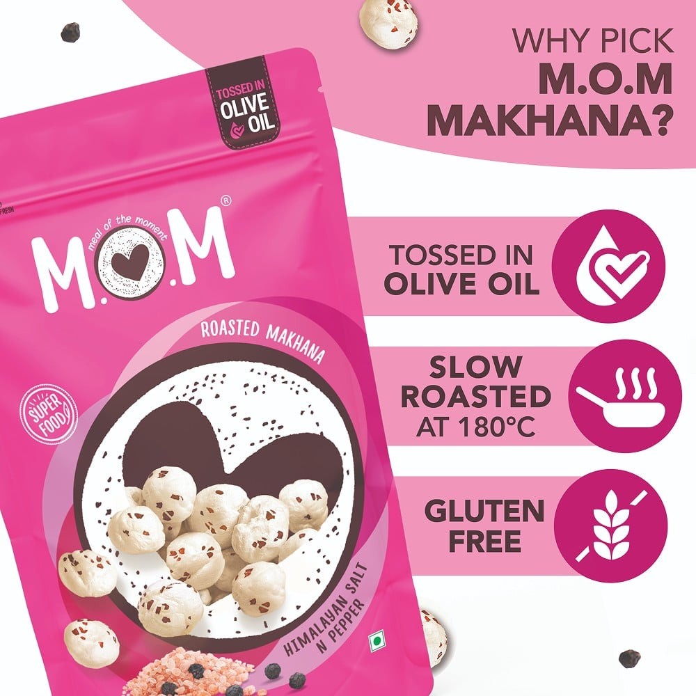 MOM Himalayan Salt & Pepper Roasted Flavoured Makhana
