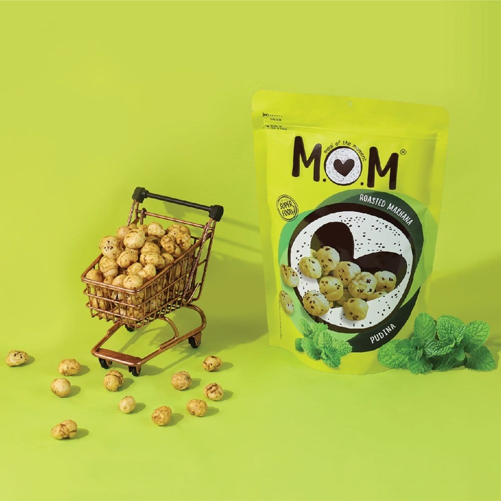 MOM Roasted Pudina Flavoured Makhana