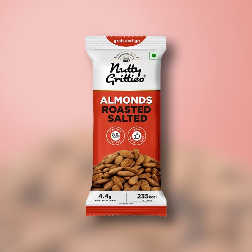 Nutty Gritties Roasted Salted Flavoured Almonds