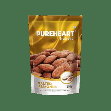 Pureheart Nutreat Dry Roasted Salted Almonds