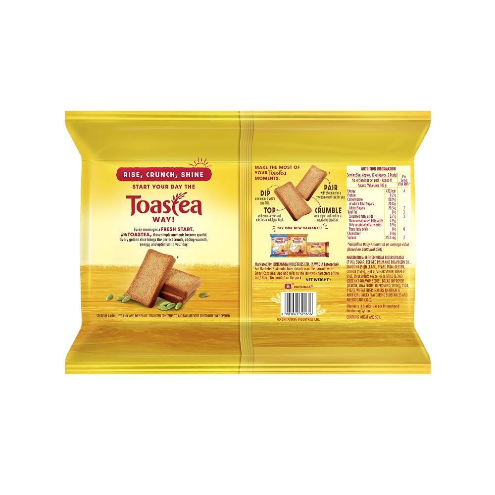 Britannia Toastea Premium Bake Rusk (700 g)