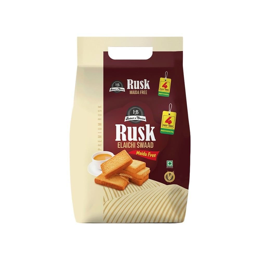 HB Bakers Choice Elaichi Rusk - Zero Maida