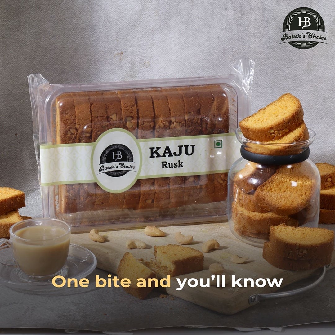 HB Bakers Choice Kaju Rusk