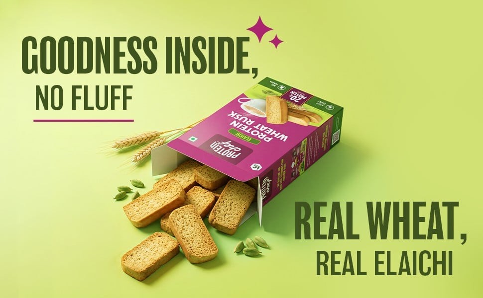 Protein Chef High Protein Elaichi Rusk