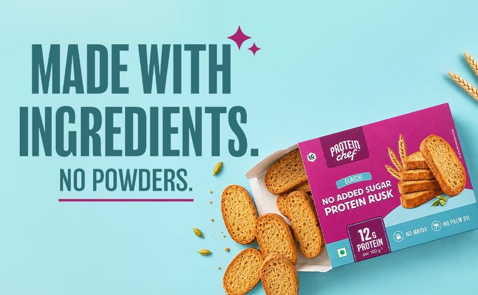Protein Chef Whole Wheat Protein Rusk
