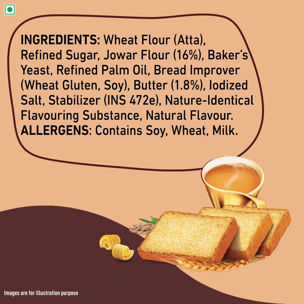 Tata Soulfull No Maida Butter Rusk