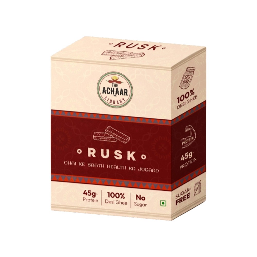 The Achaar Library High Protein Desi Ghee Rusk