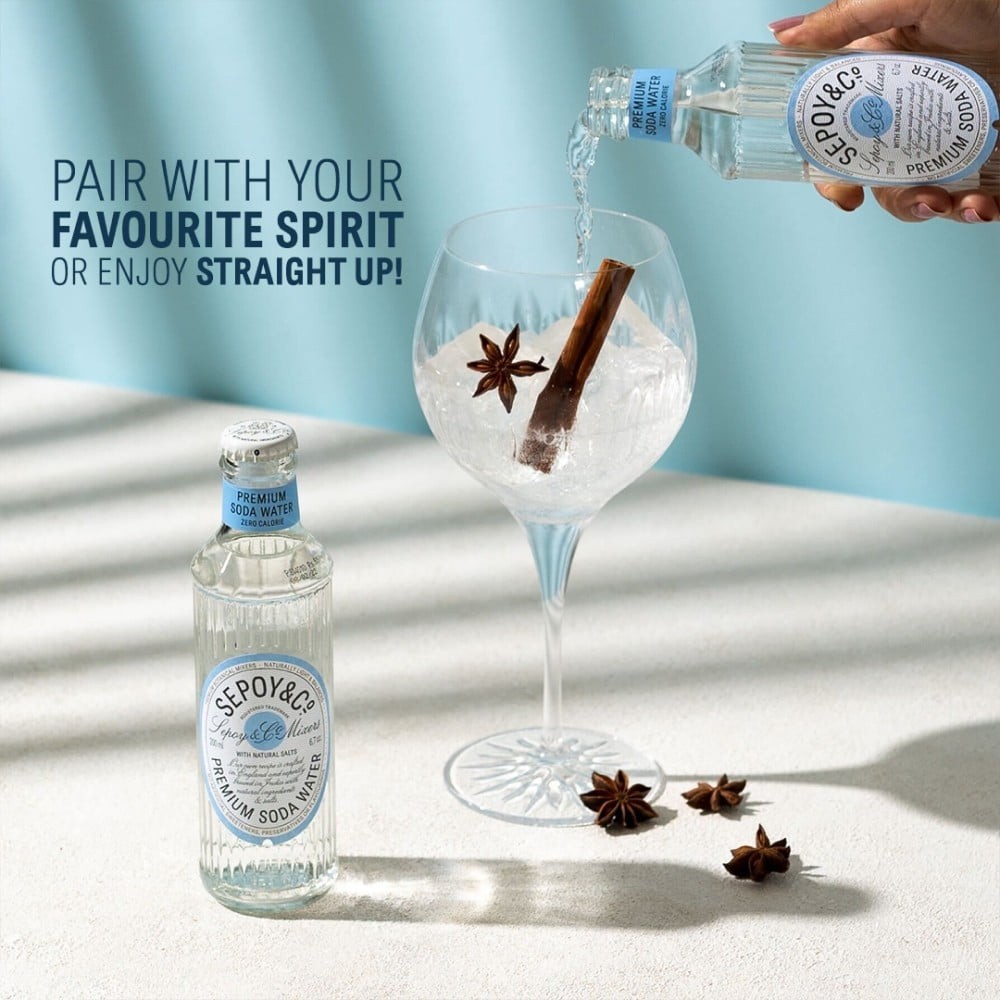 Sepoy & Co. Premium Soda Water