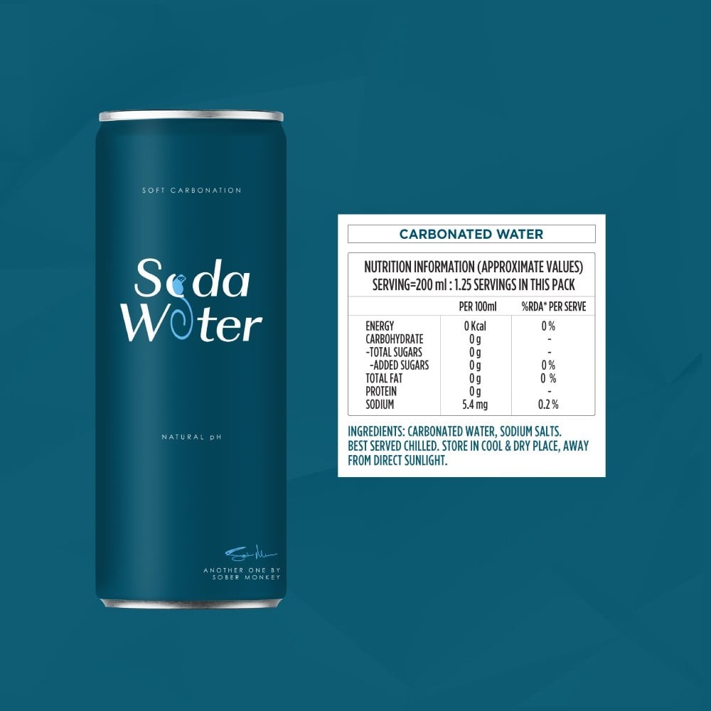 Sober Monkey Original Blending Soda Water