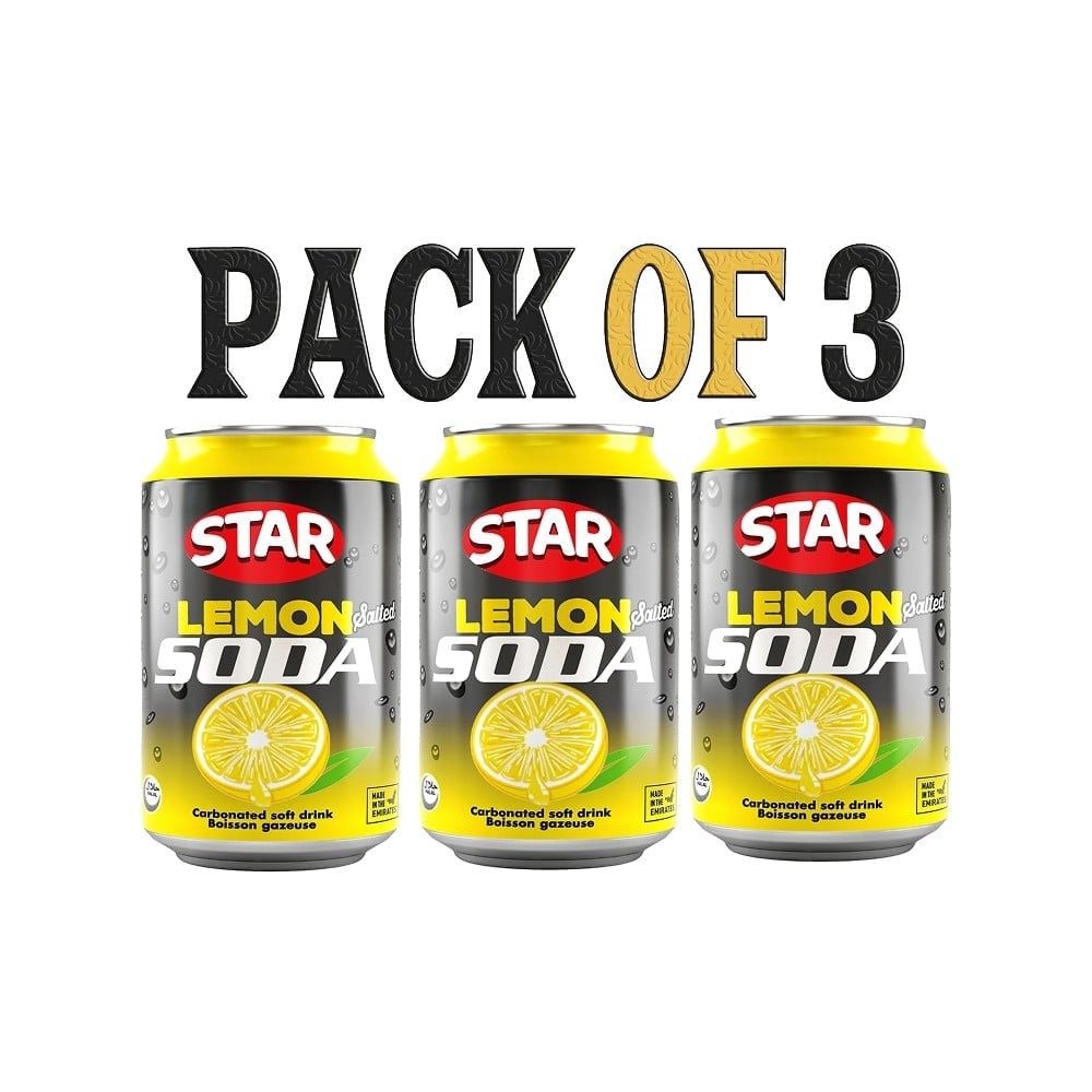 Star Sparkling Lemon Salted Soda Water