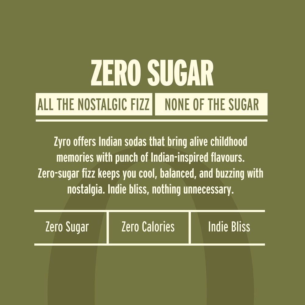 Zyro by Karan Aujla Zero Sugar Jeera Masala Soda